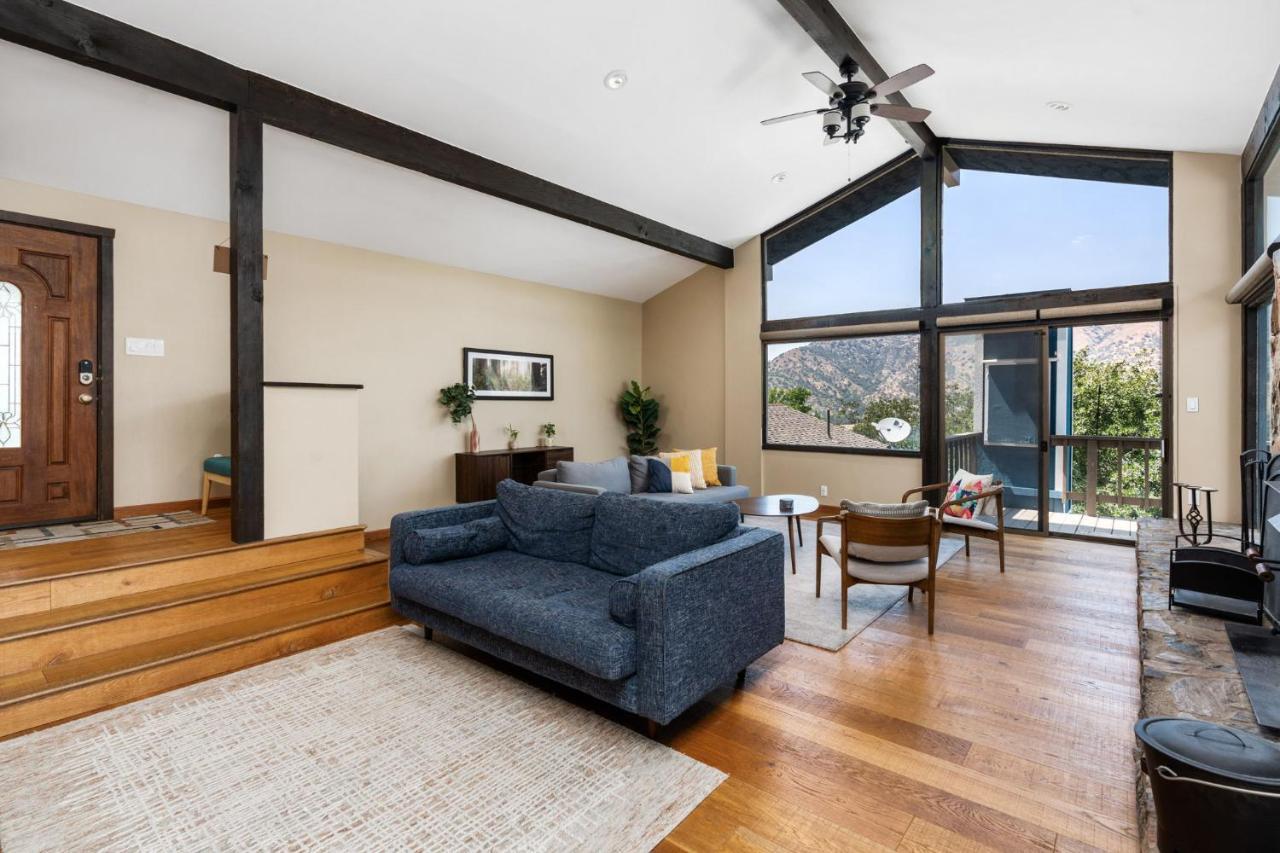Mountain View, Hot Tub, Open Kitchen, 10M To Sequoia Villa Three Rivers Bagian luar foto
