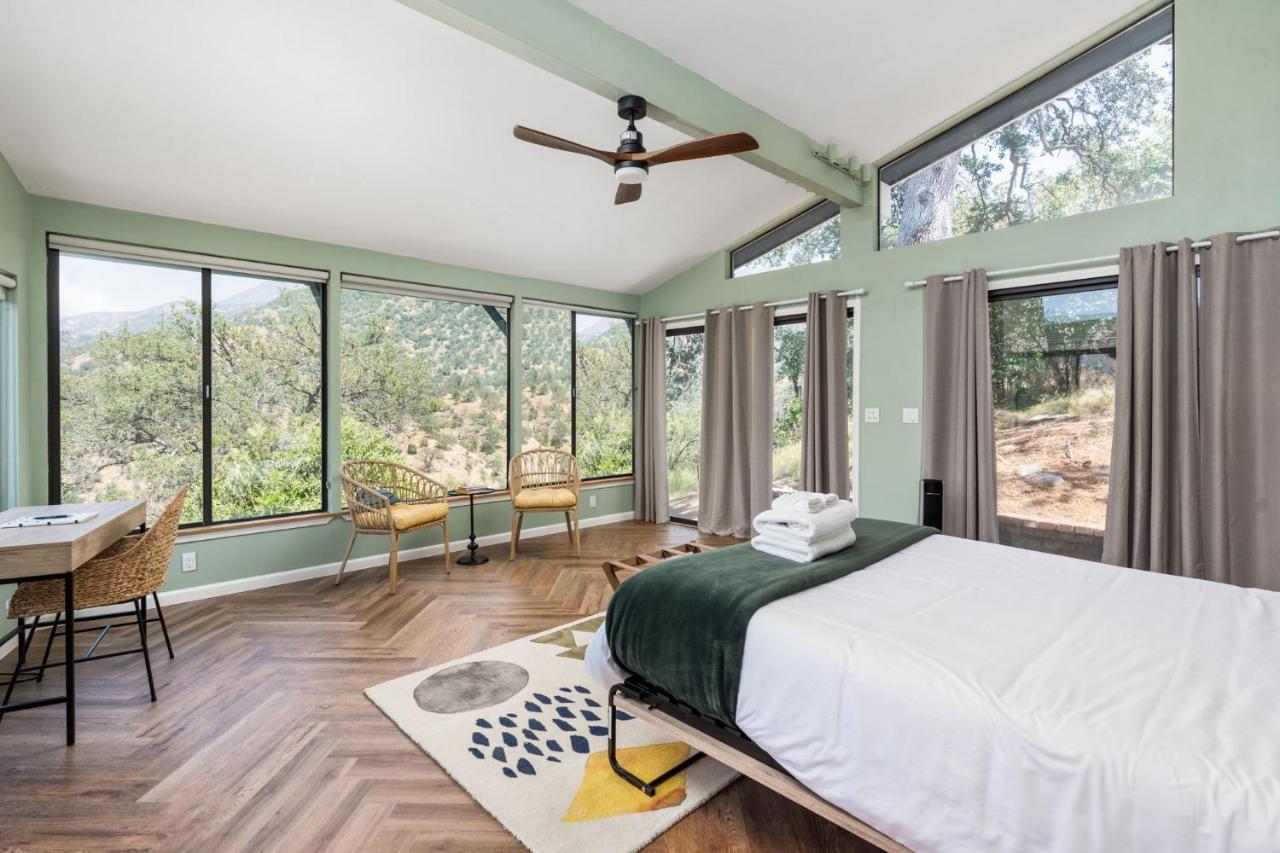 Mountain View, Hot Tub, Open Kitchen, 10M To Sequoia Villa Three Rivers Bagian luar foto